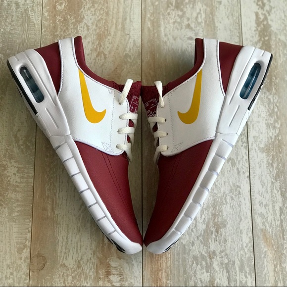 NWT Nike ID Stefan Janoski Custom maroon - Picture 7 of 8